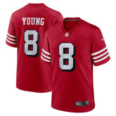 Steve Young San Francisco 49ers Retired Player Alternate Game Jersey Scarlet - Nike