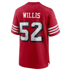 Patrick Willis San Francisco 49ers Retired Player Alternate Game Jersey Scarlet - Nike