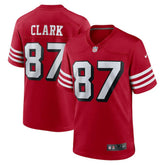 Dwight Clark San Francisco 49ers Retired Player Alternate Game Jersey Scarlet - Nike