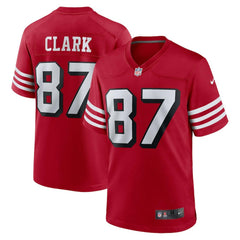 Dwight Clark San Francisco 49ers Retired Player Alternate Game Jersey Scarlet - Nike