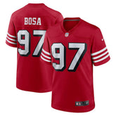 Nick Bosa San Francisco 49ers Alternate Game Jersey Scarlet - Nike