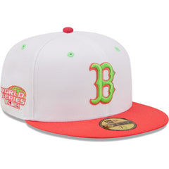Boston Red Sox New Era 2004 World Series Strawberry Lolli 59FIFTY Fitted Hat Near Me