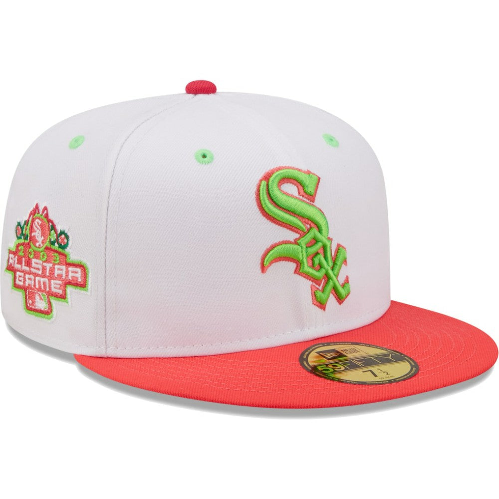 Chicago White Sox New Era 2003 MLB All-Star Game Strawberry Lolli 59FIFTY Fitted Hat On Sale