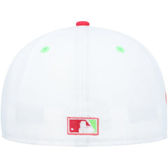 Chicago White Sox New Era Cooperstown Collection Comiskey Park 75th Anniversary Strawberry Lolli 59FIFTY Fitted Hat for sale