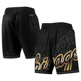 Mitchell & Ness - Chicago Bulls Big Face 4.0 Fashion Shorts - Black