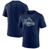 New York Islanders - Wraparound Tri-Blend T-Shirt Navy