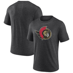 Ottawa Senators - Wraparound Tri-Blend T-Shirt Charcoal