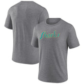 San Jose Sharks - Wraparound Tri-Blend T-Shirt Heather Gray