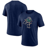 Vancouver Canucks - Wraparound Tri-Blend T-Shirt Navy