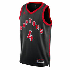 NBA - Scottie Barnes Toronto Raptors Jordan Brand Unisex Swingman Jersey - Statement Edition - Black