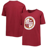 Washington Commanders Youth Secondary Logo T-Shirt Burgundy - NFL