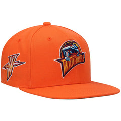 Mitchell & Ness - Golden State Warriors Hardwood Classics Snapback Hat - Orange