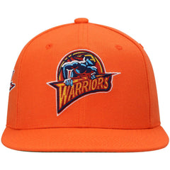 Mitchell & Ness - Golden State Warriors Hardwood Classics Snapback Hat - Orange