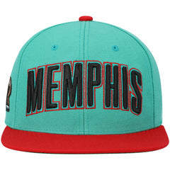 Mitchell & Ness - Memphis Grizzlies Hardwood Classics Snapback Hat - Teal