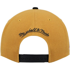 Mitchell & Ness - Philadelphia 76ers Hardwood Classics Snapback Hat - Gold/Black
