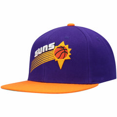 Mitchell & Ness - Phoenix Suns Hardwood Classics Snapback Hat - Purple/Orange