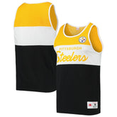 Pittsburgh Steelers Team Tank Top Black - Mitchell & Ness