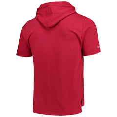 Tampa Bay Buccaneers Game Day Hoodie T-Shirt Red - Mitchell & Ness