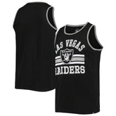 Las Vegas Raiders '47 Edge Super Rival Tank Top Black - 47 brand
