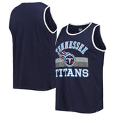 Tennessee Titans '47 Edge Super Rival Tank Top Navy - 47 brand