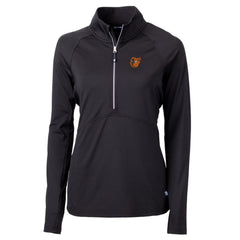 Baltimore Orioles Cutter & Buck Women's Adapt Eco Knit Stretch Half-Zip Pullover Top Online
