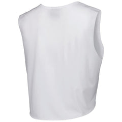 Arizona Cardinals Cuce Women's Sequin Cropped Tank Top White - NFL