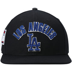 Los Angeles Dodgers Pro Standard Stacked Logo Snapback Hat Sale