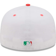 Los Angeles Dodgers New Era 50th Anniversary in Los Angeles Watermelon Lolli 59FIFTY Fitted Hat On Sale