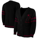 NBA - Miami Heat NBA x Keiser Clark No Caller ID Button-Up Cardigan - Black/Red