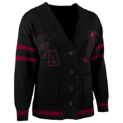 NBA - Miami Heat NBA x Keiser Clark No Caller ID Button-Up Cardigan - Black/Red