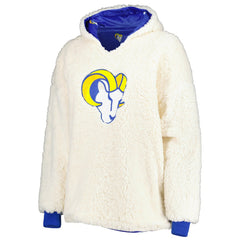 Los Angeles Rams FOCO Repeat Print Reversible Hoodeez - NFL