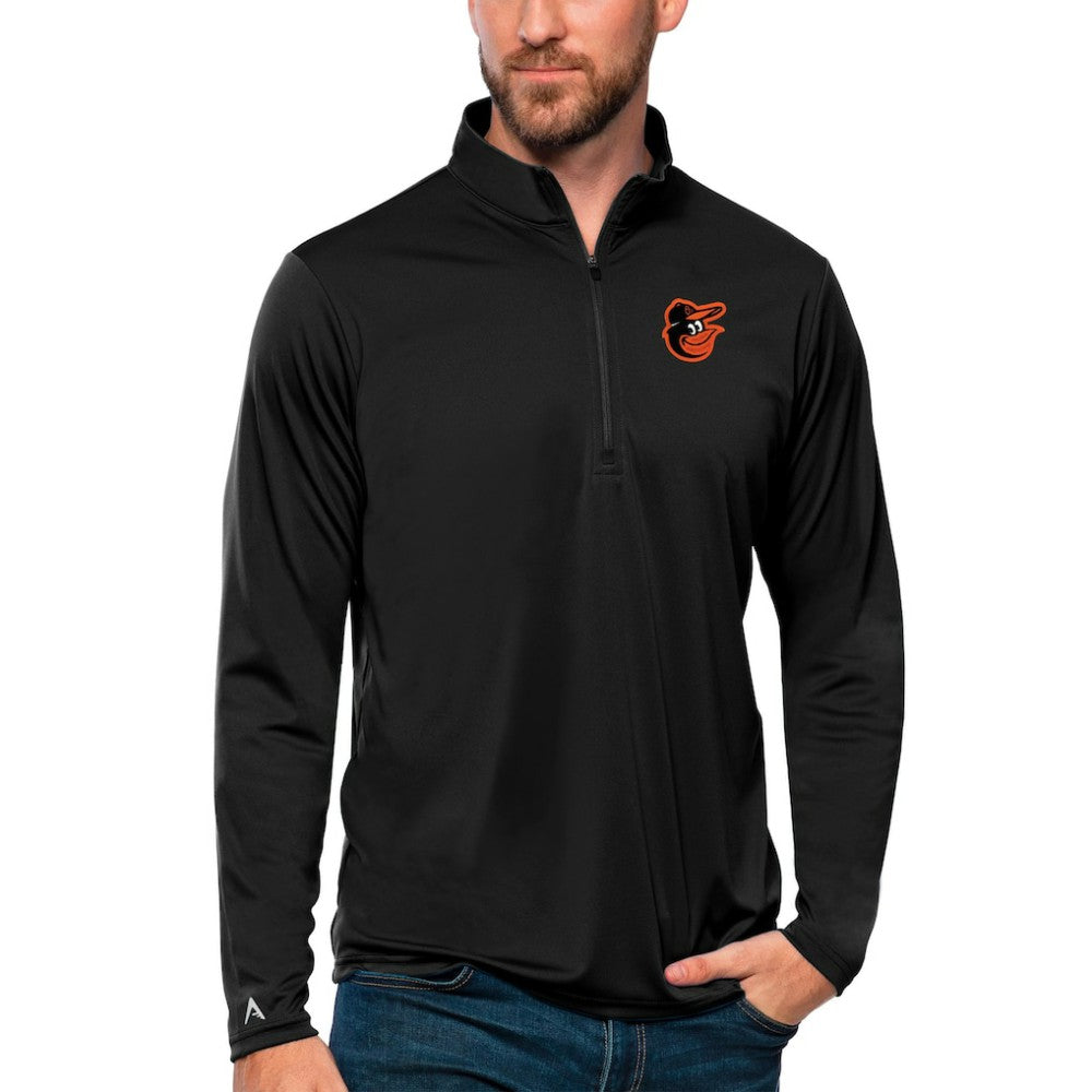 Baltimore Orioles Antigua Tribute Quarter-Zip Pullover Top discount