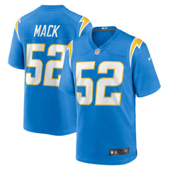 Khalil Mack Los Angeles Chargers Game Jersey Powder Blue - Nike