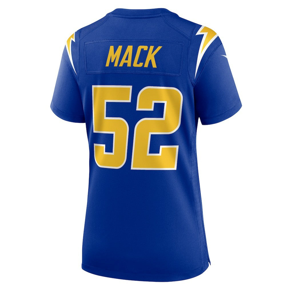 Khalil Mack Los Angeles Chargers Women's Alternate Game Jersey - Royal | NFL Jerseys