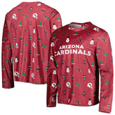 Arizona Cardinals FOCO Holiday Repeat Long Sleeve T-Shirt Cardinal - NFL