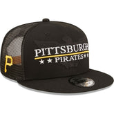Pittsburgh Pirates New Era Patriot Trucker 9FIFTY Snapback Hat Lifestyle