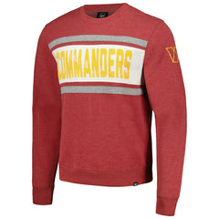 Washington Commanders '47 Bypass Tribeca Pullover Sweatshirt Heathered Burgundy - 47 brand