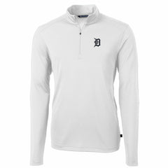 Detroit Tigers Cutter & Buck Big & Tall Virtue Eco Pique Quarter-Zip Pullover Jacket Near Me
