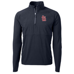 St. Louis Cardinals Cutter & Buck Adapt Eco Knit Hybrid Recycled Quarter-Zip Pullover Jacket Near Me