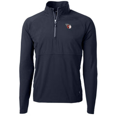 Cleveland Guardians Cutter & Buck Adapt Eco Knit Hybrid Recycled Quarter-Zip Pullover Jacket Near Me