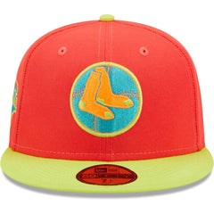 Boston Red Sox New Era Lava Highlighter Combo 59FIFTY Fitted Hat Near Me