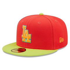 Los Angeles Dodgers New Era 1978 World Series Lava Highlighter Combo 59FIFTY Fitted Hat Online
