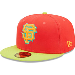 San Francisco Giants New Era Lava Highlighter Combo 59FIFTY Fitted Hat Clearance