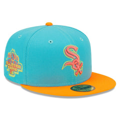 Chicago White Sox New Era Vice Highlighter 59FIFTY Fitted Hat Lifestyle
