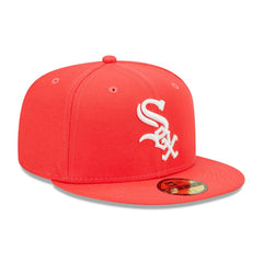 Chicago White Sox New Era Lava Highlighter Logo 59FIFTY Fitted Hat Clearance