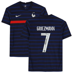 Fanatics Antoine Griezmann France Autographed Blue Jerseys