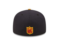 Cleveland Browns New Era 60th Anniversary 59FIFTY Fitted Hat Navy/Gold - NFL