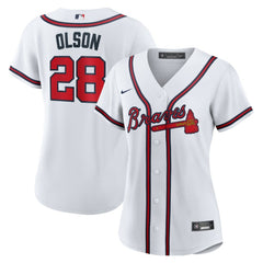 Matt Olson Atlanta Braves Nike Women's Home Replica Player Jersey for sale