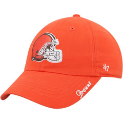 Cleveland Browns '47 Women's Miata Clean Up Primary Logo Adjustable Hat Orange - 47 brand