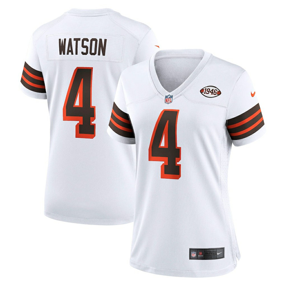Deshaun Watson Cleveland Browns Women's Player Jersey White - Nike